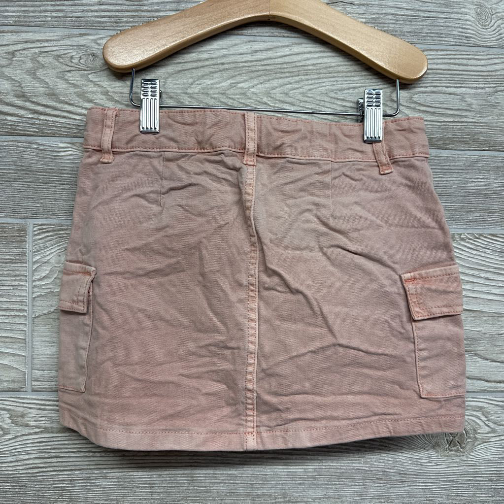 Denim Cargo Skirt 8