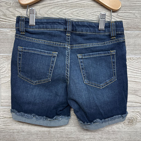 Denim Midi Shorts Cuffed 7-8
