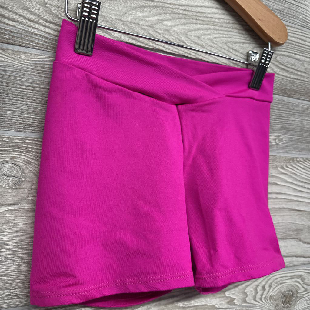 Cross Panel Dance Shorts 10-12
