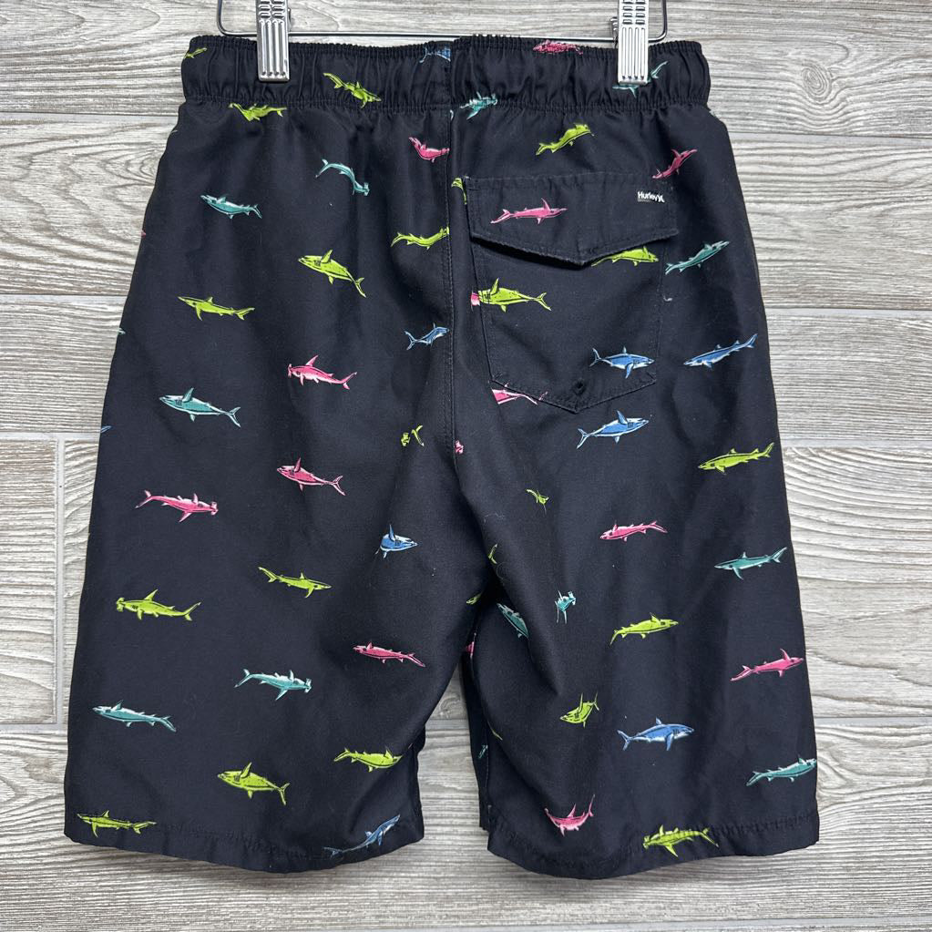 Swim Trunks Sharks 10-12