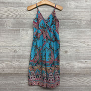 Tank Wide Leg Romper Flowers 3-4