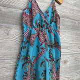 Tank Wide Leg Romper Flowers 3-4