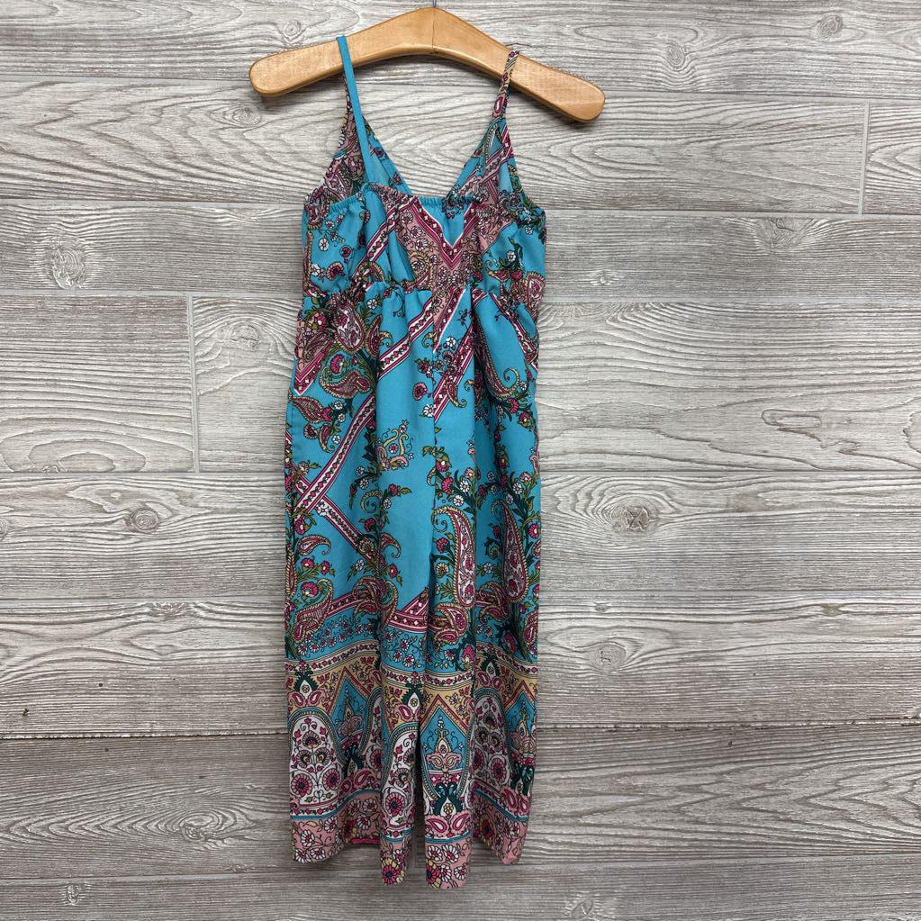 Tank Wide Leg Romper Flowers 3-4
