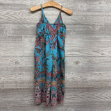 Tank Wide Leg Romper Flowers 3-4