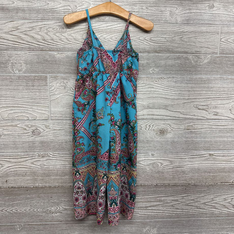 Tank Wide Leg Romper Flowers 3-4