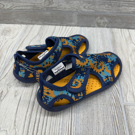 Aquatic Velcro Water Sandals Paint Splatter 10c