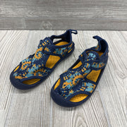 Aquatic Velcro Water Sandals Paint Splatter 11c