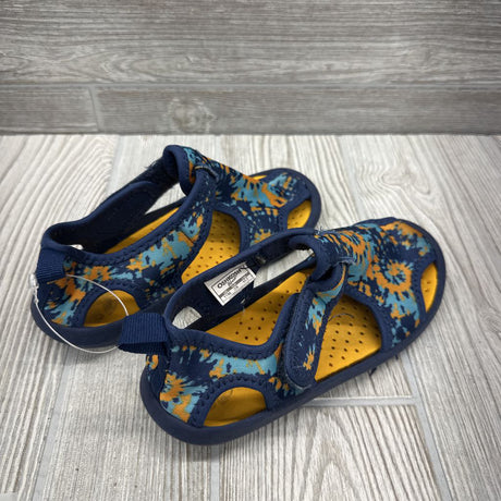Aquatic Velcro Water Sandals Paint Splatter 11c