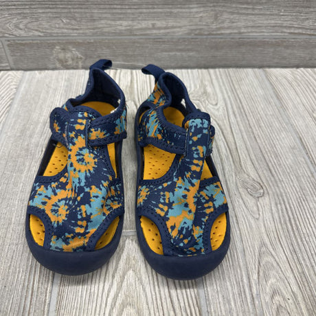 Aquatic Velcro Water Sandals Paint Splatter 11c