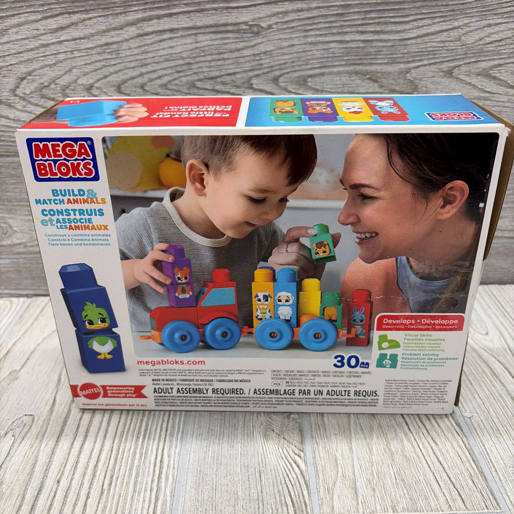 Build & Match Animal Tractor