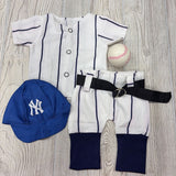 NEW NY Yankees Newborn Photoshoot Outfit NB-6M