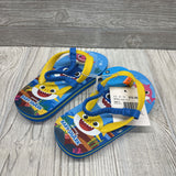 NEW Flip Flops Baby Shark 9c