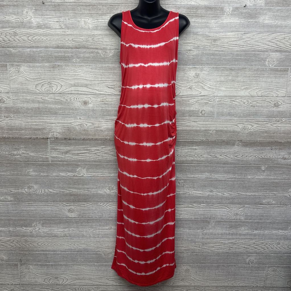 Ruched Tank Dress Tie Dye Medium