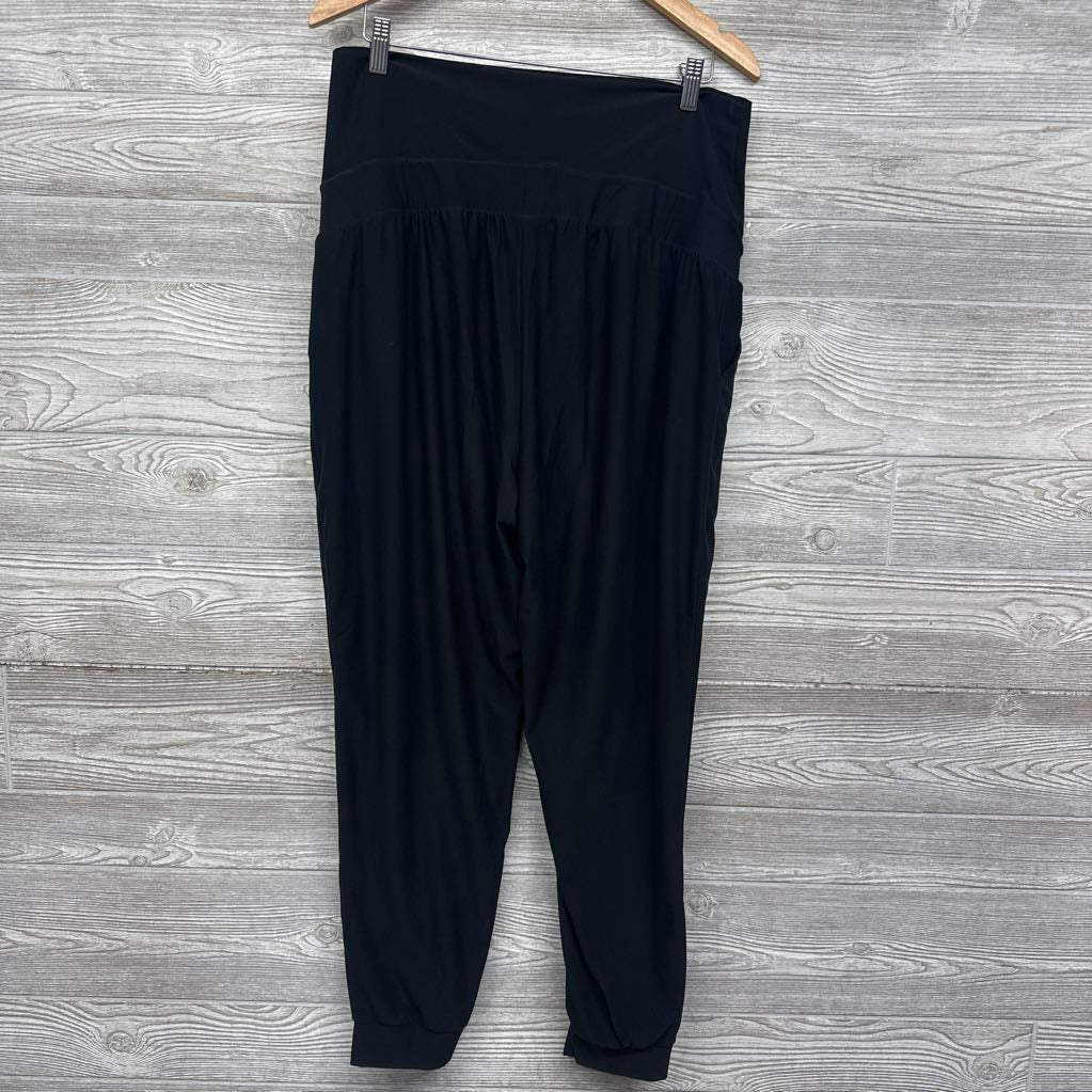 Fold Over Joggers Medium