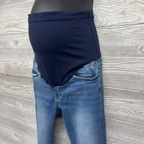 Full Panel Skinny Jeans Cross Over Frayed 29/Medium