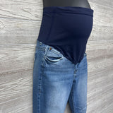 Full Panel Skinny Jeans Cross Over Frayed 29/Medium