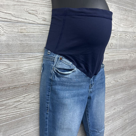 Full Panel Skinny Jeans Cross Over Frayed 29/Medium