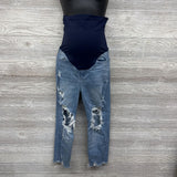 Full Panel Distressed Jeans Frayed 28/Medium
