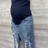 Full Panel Distressed Jeans Frayed 28/Medium
