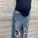 Full Panel Distressed Jeans Frayed 28/Medium