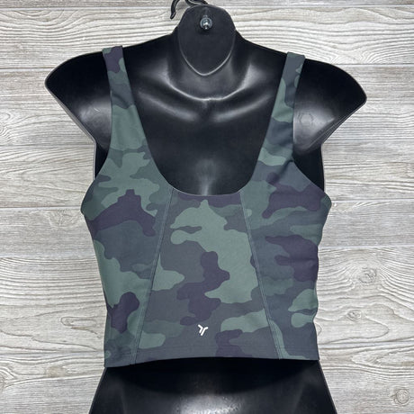 Powersoft Active Cropped Nursing Cami Camo Large