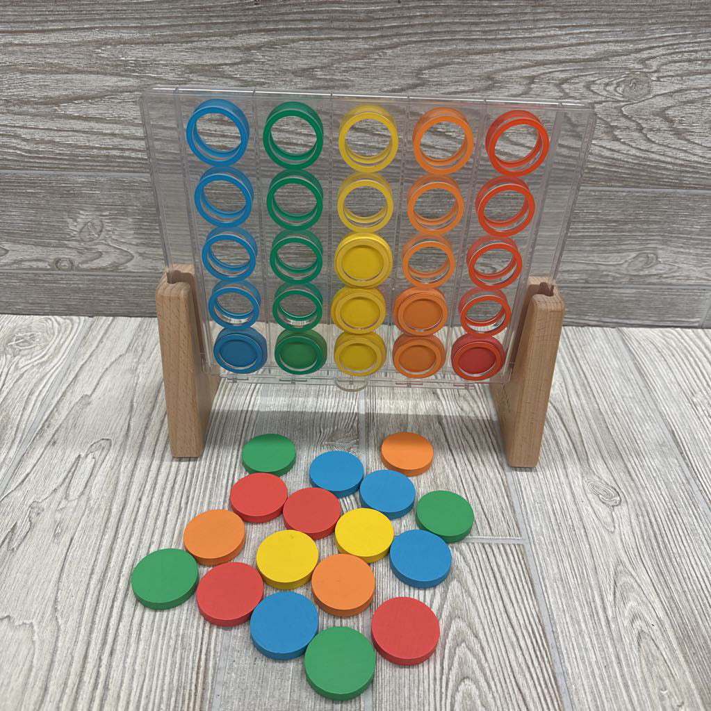 Wooden Drop & Match Dot Catcher