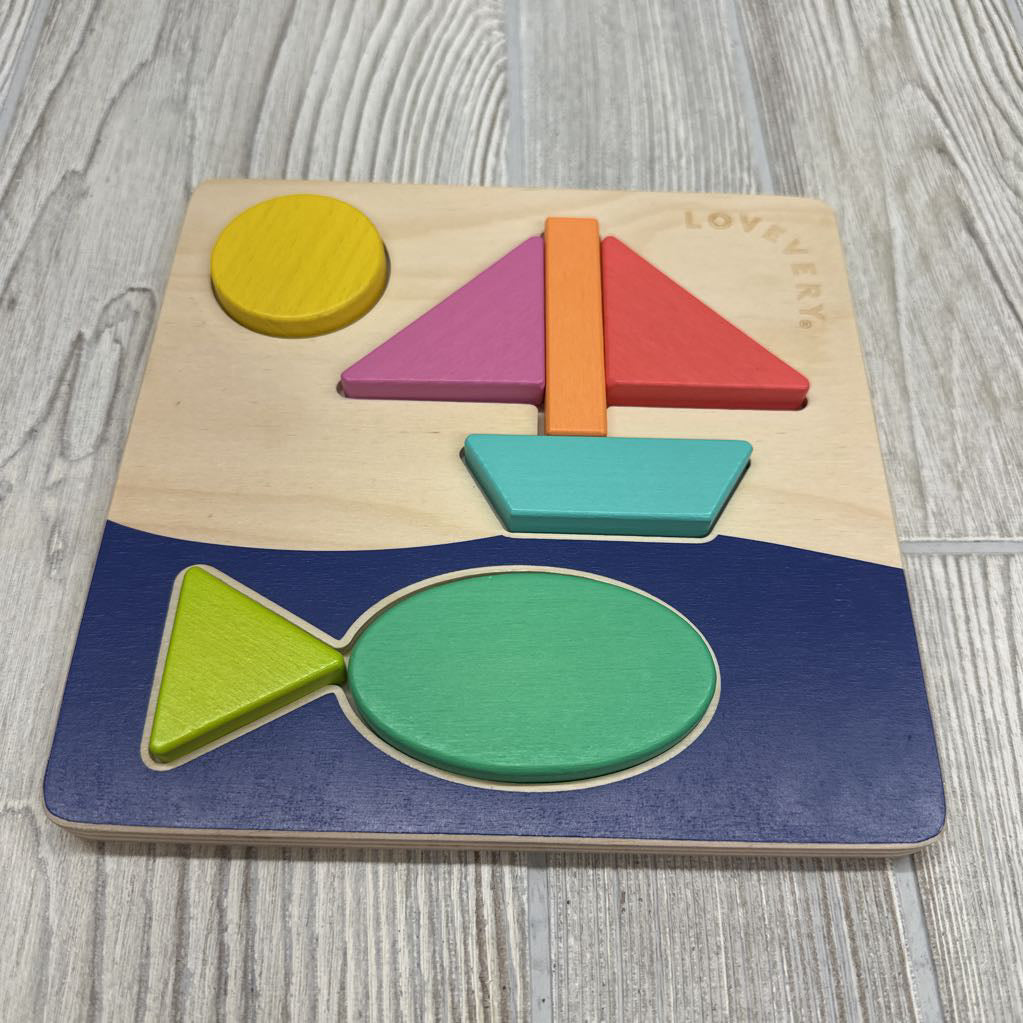 Wooden Double Sided Sunny Day Puzzle