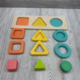 Wooden Geo Shapes Puzzle
