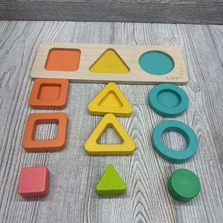 Wooden Geo Shapes Puzzle