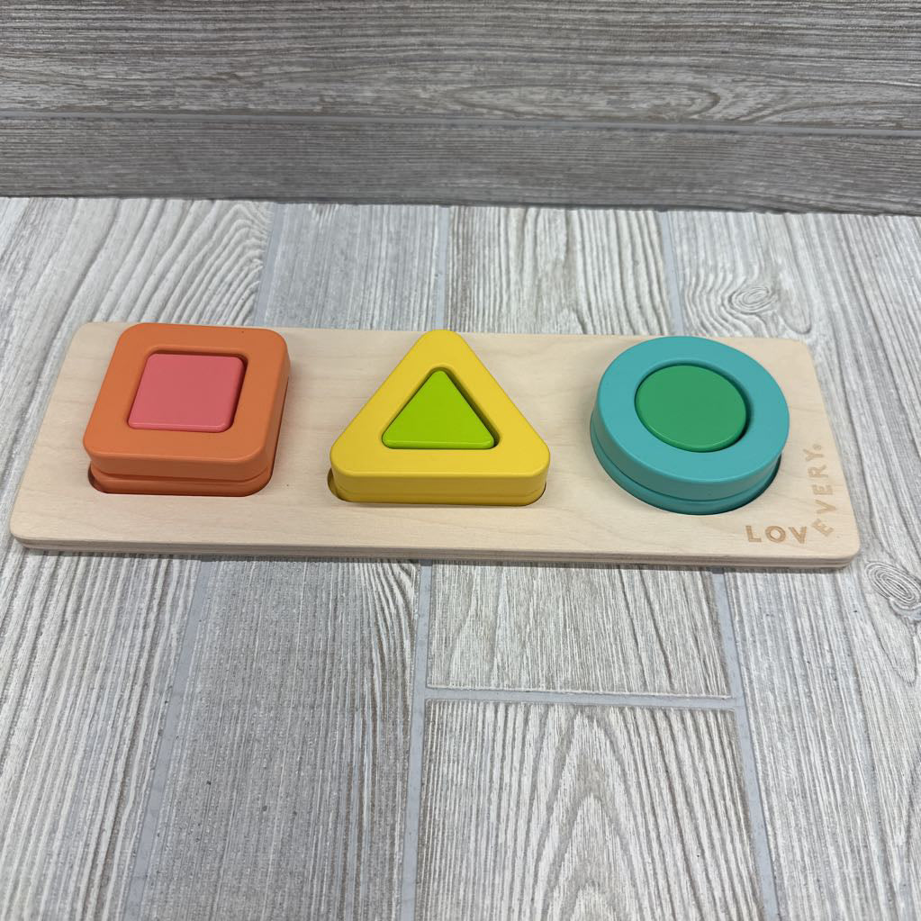 Wooden Geo Shapes Puzzle