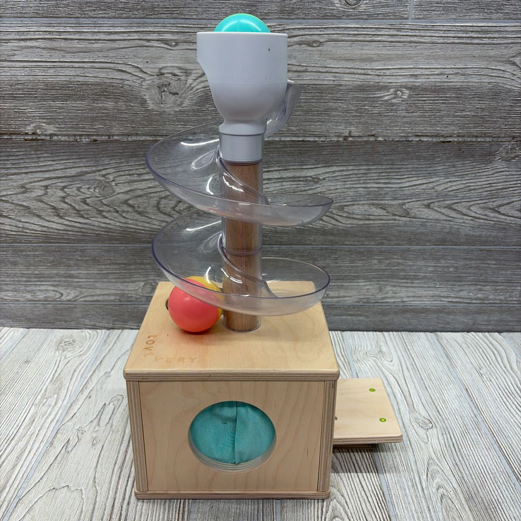 Wooden Slide & Seek Ball Run