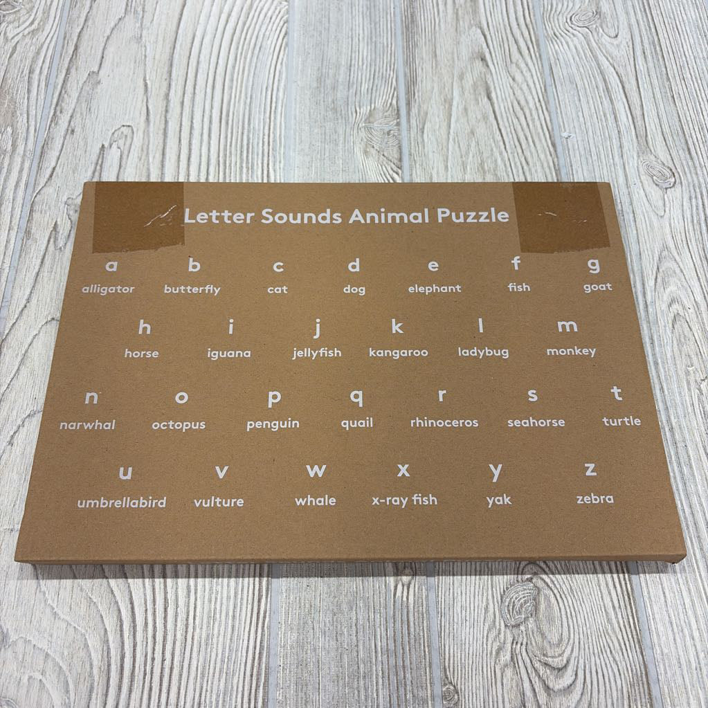 NEW Letter Sounds Animal Puzzle