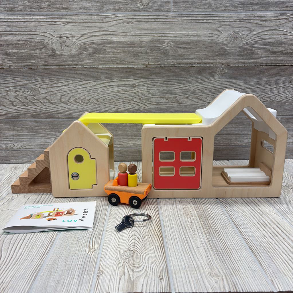 Lovevery Modular Playhouse & Wooden Accessories