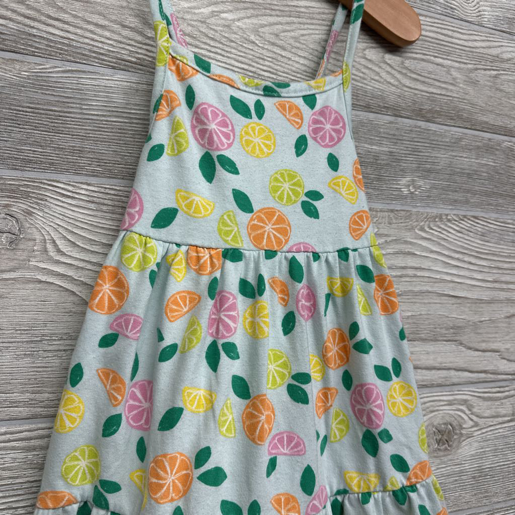 Tiered Sleeveless Dress Fruit 5t