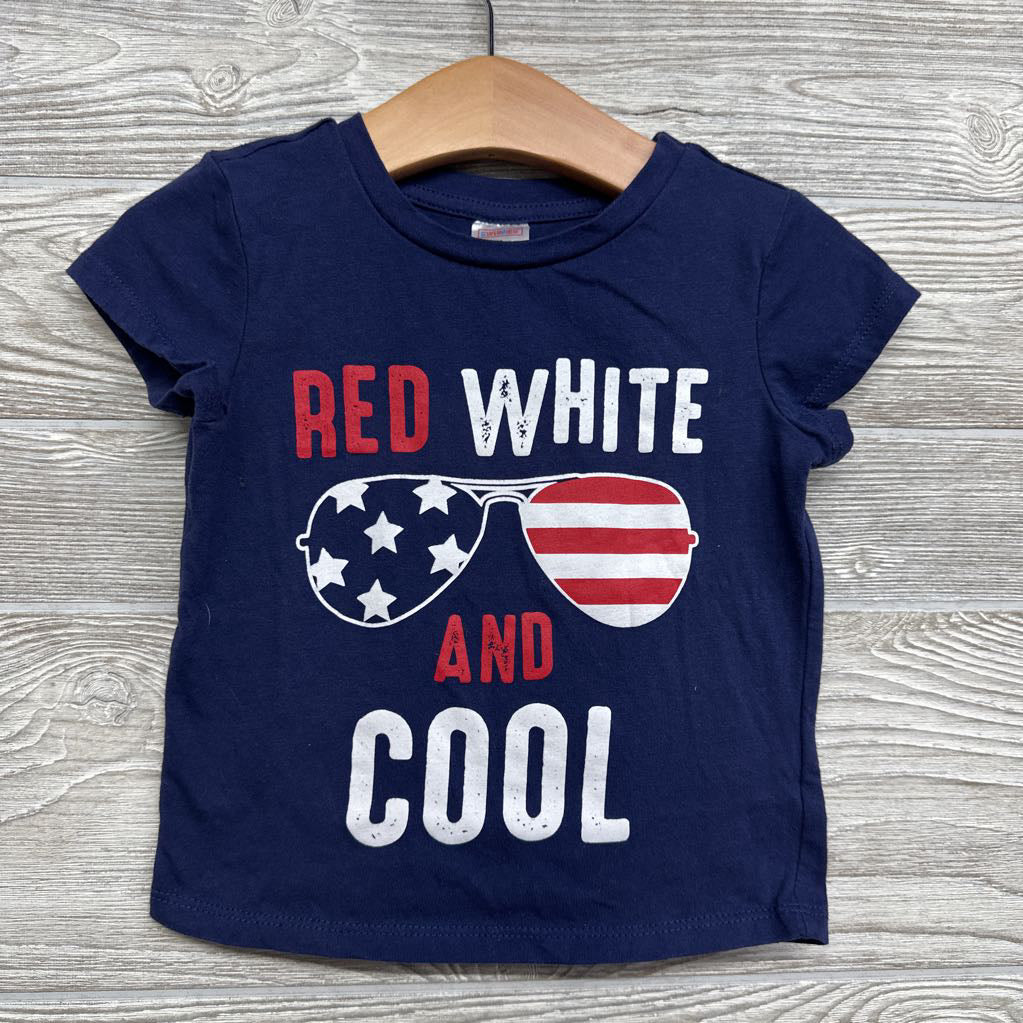 Shirt Red White & Cool 3t