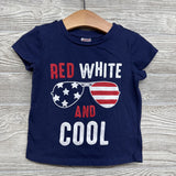 Shirt Red White & Cool 3t