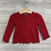 Ribbed Henley Shirt 12M