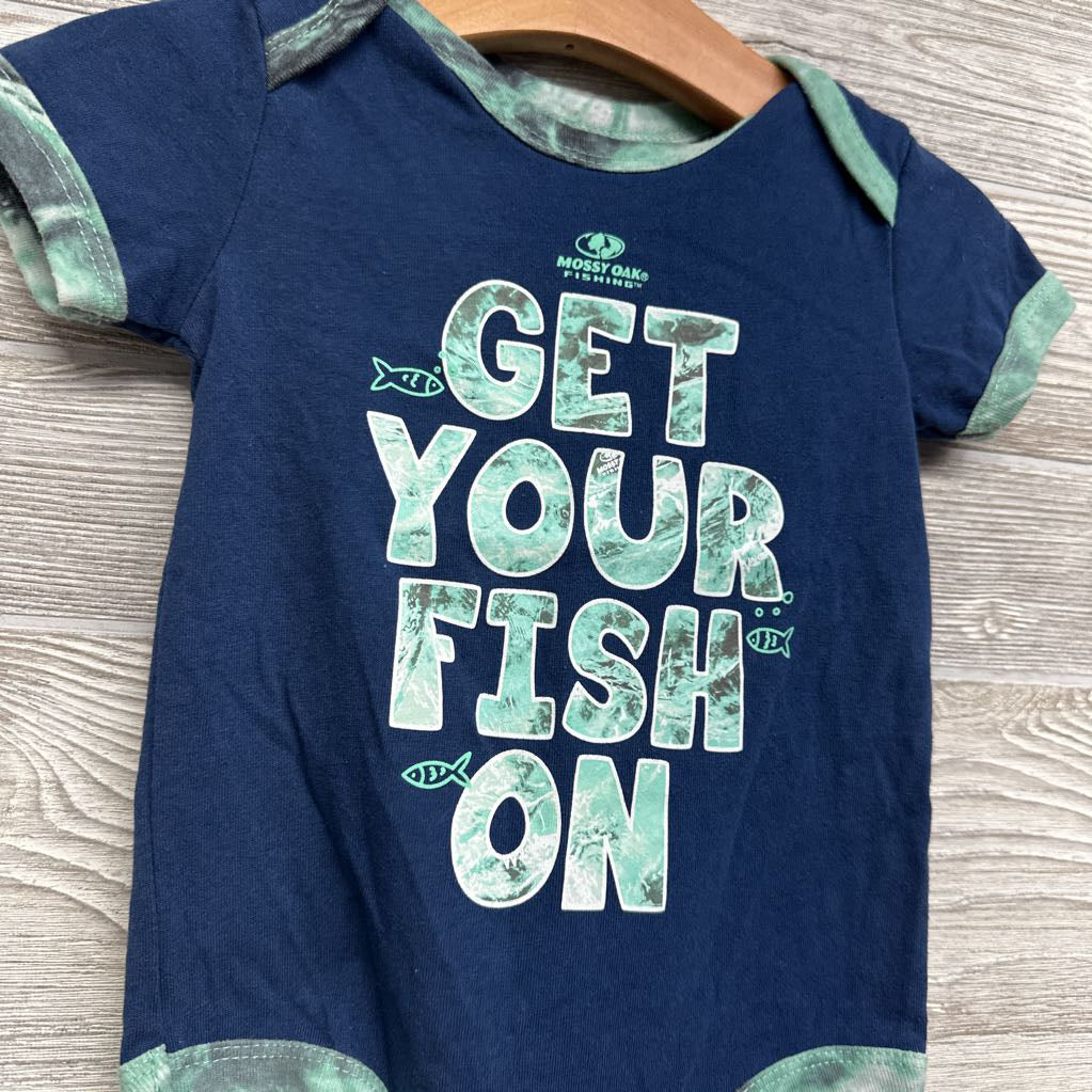 Bodysuit Get Your Fish On 6-9M
