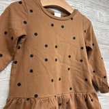LS Dress Dots 3t
