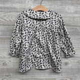 Button Up Collar Dress Flowers 18-24M