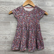 Peplum Dress Flowers 3t