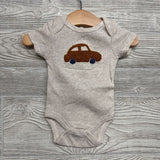 4 Pk Bodysuit Cars 0-3M