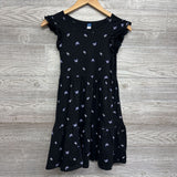 Flutter Sleeve Tiered Dress Butterflies 10-12
