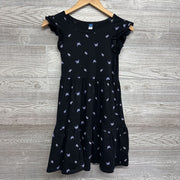 Flutter Sleeve Tiered Dress Butterflies 10-12