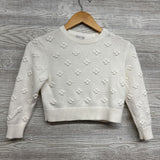 Sweater Embossed Flowers 6-7