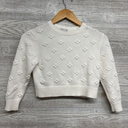 Sweater Embossed Flowers 6-7