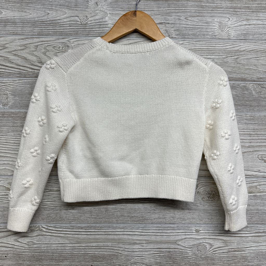 Sweater Embossed Flowers 6-7