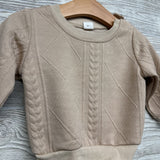 Textured Crew 6-9M