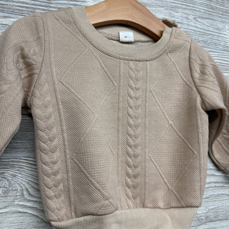 Textured Crew 6-9M