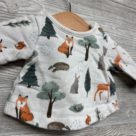 Terry Shirt Fox, Rabbit, Trees NB